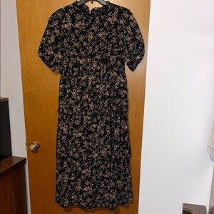 Tiered Floral Dress